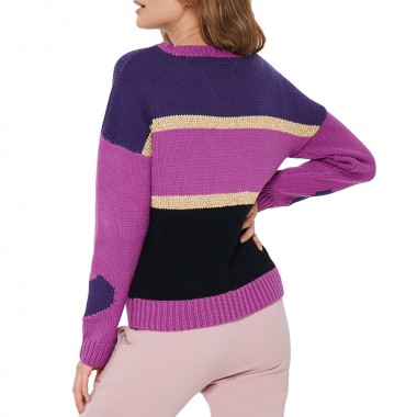 FEMI STORIES PILO SWEATER PURPLE