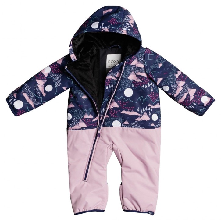 ROXY ROSE GIRL SNOW JUMPSUIT MEDIEVAL BLUE MOONTAIN