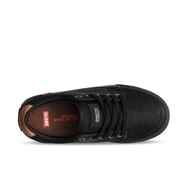 GLOBE GS-KIDS SHOES BLACK/MOCK BLACK