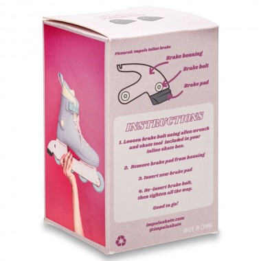 IMPALA INLINE BRAKE PAD 2PK
