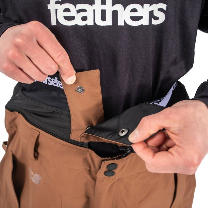 HORSEFEATHERS NELSON SNOW PANTS TOFFEE