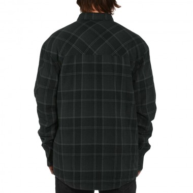 HORSEFEATHERS DOUGH INSULATED L/S SHIRT ANTHRACITE