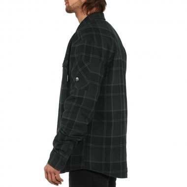 HORSEFEATHERS DOUGH INSULATED L/S SHIRT ANTHRACITE