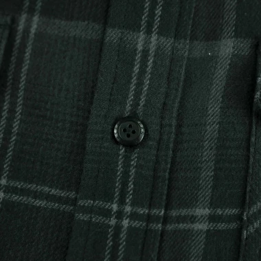 HORSEFEATHERS DOUGH L/S SHIRT ANTHRACITE