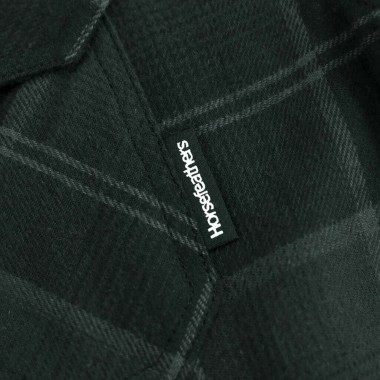 HORSEFEATHERS DOUGH L/S SHIRT ANTHRACITE