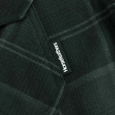 HORSEFEATHERS DOUGH L/S SHIRT ANTHRACITE