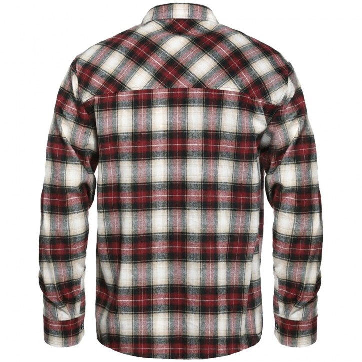 HORSEFEATHERS MELVIN L/S SHIRT RED