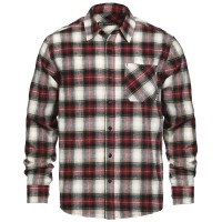 HORSEFEATHERS MELVIN L/S SHIRT RED