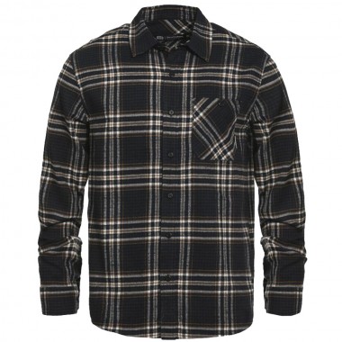 HORSEFEATHERS MELVIN L/S SHIRT DARK BLUE