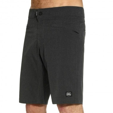 HORSEFEATHERS TRACER BIKE SHORTS HEATHER GRAY