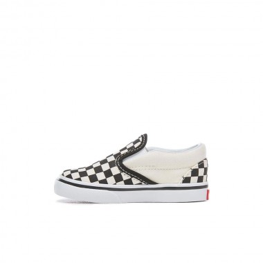 VANS CLASSIC SLIP-ON TOD SHOES BLACK/WHITE CHECKERBOARD