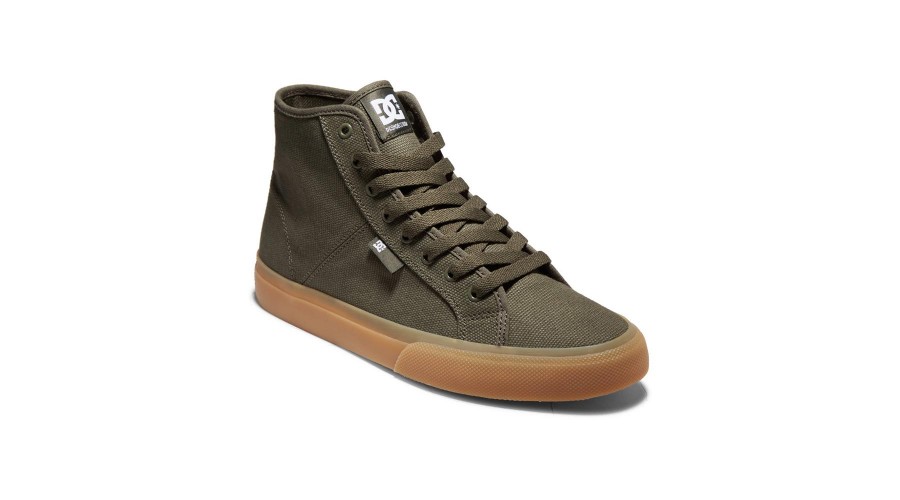 DC MANUAL HI TXSE SHOES OLIVE GREEN