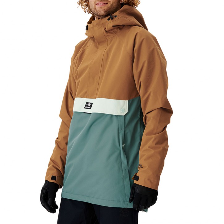 RIP CURL PRIMATIVE SNOW JACKET GOLD
