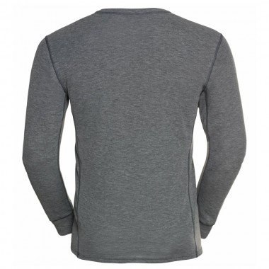 ODLO ACTIVE WARM ECO BL THERMAL LS TOP CREWNECK ODLO STEEL GREY MELANGE
