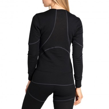 ODLO ACTIVE X/WARM ECO BL W THERMAL LS TOP CREWNECK BLACK