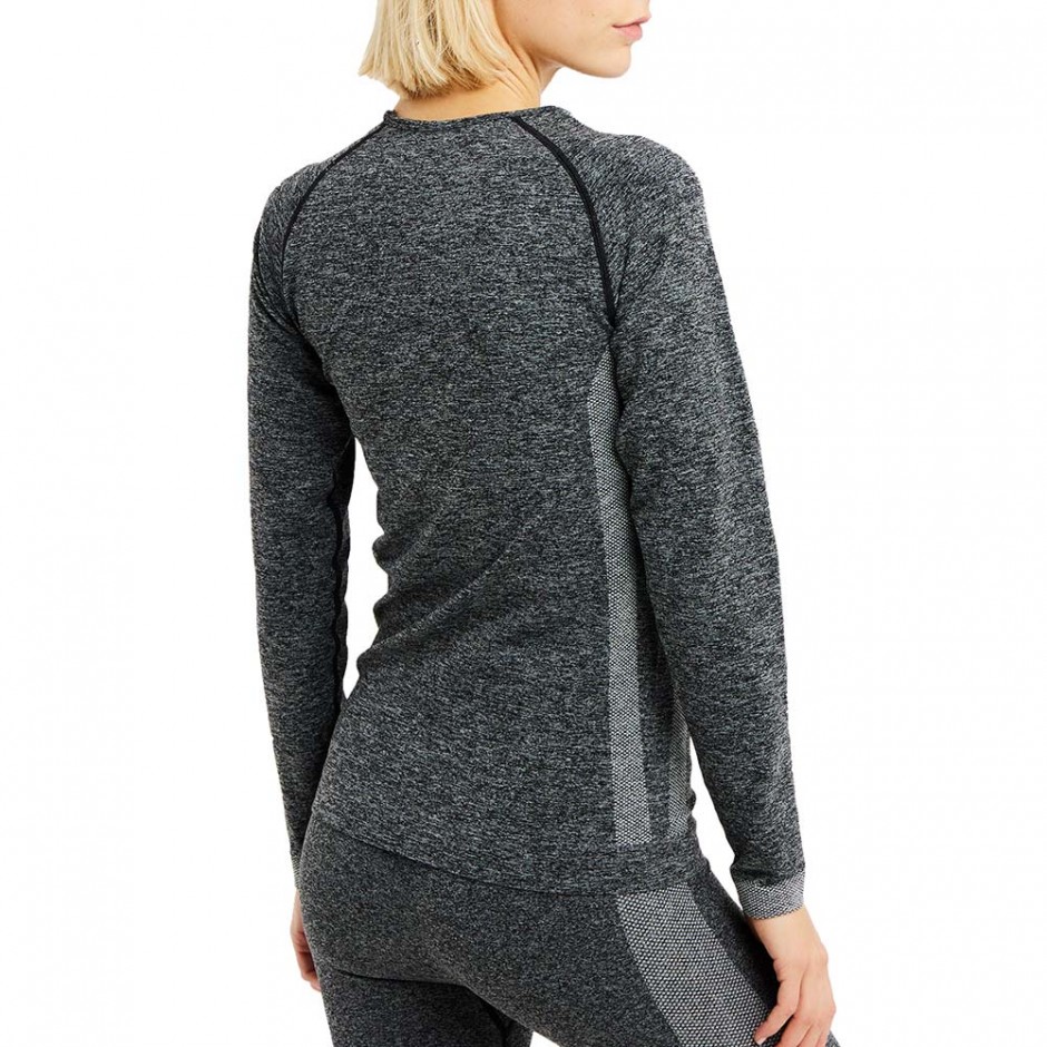 PROTEST PRTKOMBU W THERMAL TOP DARK GREY MELEE