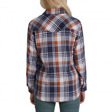 SALTY CREW LONG HAUL W FLANNEL SHIRT BLACK