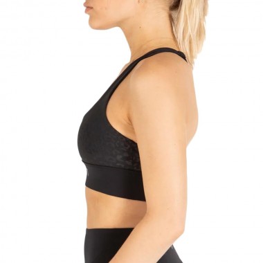 UNIT SLAY STRAP SPORTS BRA BLACK
