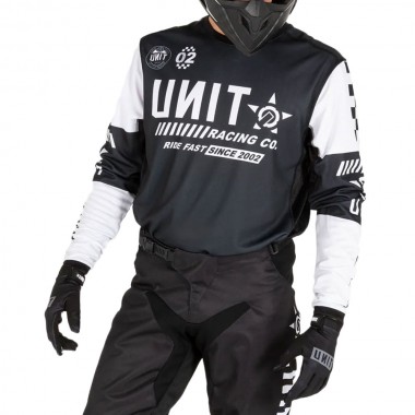 UNIT CLASH LS JERSEY BLACK