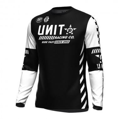 UNIT CLASH LS JERSEY BLACK