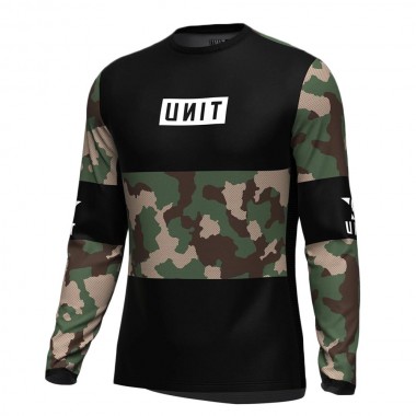 UNIT SIEGE LS JERSEY CAMO