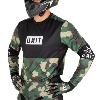 UNIT SIEGE LS JERSEY CAMO