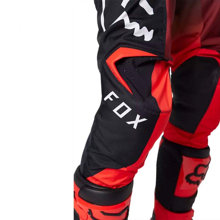 FOX 180 LEED JERSEY/PANT FLO RED