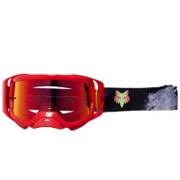 FOX AIRSPACE DKAY GOGGLES FLO RED