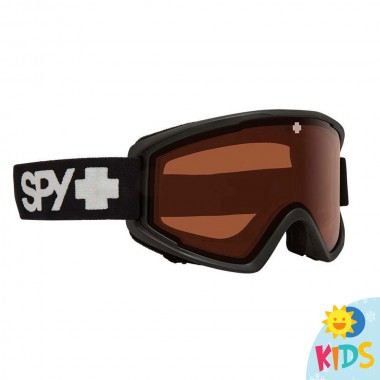 SPY CRUSHER JR SNOW GOGGLES MATTE BLACK/LL PERSIMMON