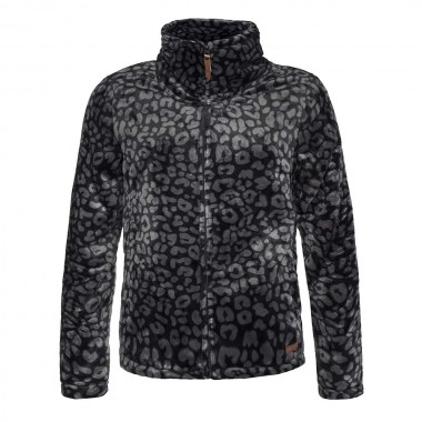 PROTEST PRTPACO FULL ZIP TOP FLEECE TRUE BLACK