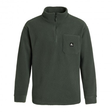PROTEST PRTSUMNER 1/4 ZIP FLEECE HUNTERGREEN