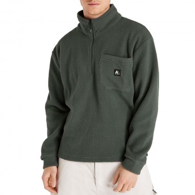 PROTEST PRTSUMNER 1/4 ZIP FLEECE HUNTERGREEN