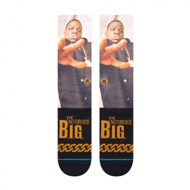 STANCE THE KING OF NY CREW SOCKS BLACK