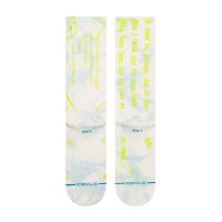 STANCE X THE GRINCH MERRY GRINCHMAS CREW SOCKS OFFWHITE