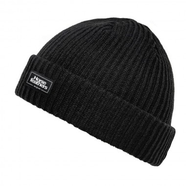 HORSEFEATHERS GAINE BEANIE BLACK