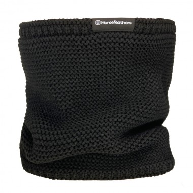 HORSEFEATHERS LOTA KNITTED NECK WARMER BLACK