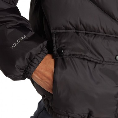 VOLCOM DOWN N PUFF W JACKET BLACK
