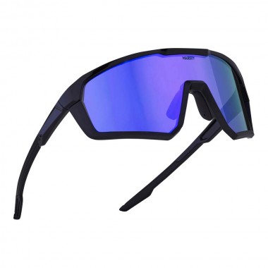 MAJESTY PRO TOUR SUNGLASSES BLACK/ULTRAVIOLET+CLEAR LENS