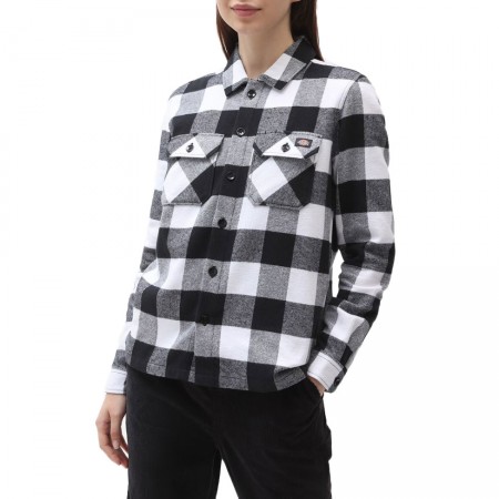 DICKIES NEW SACRAMENTO W LS SHIRT BLACK