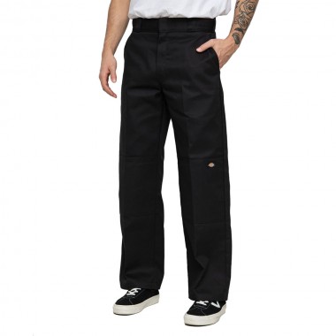 DICKIES DOUBLE KNEE REC PANTS BLACK