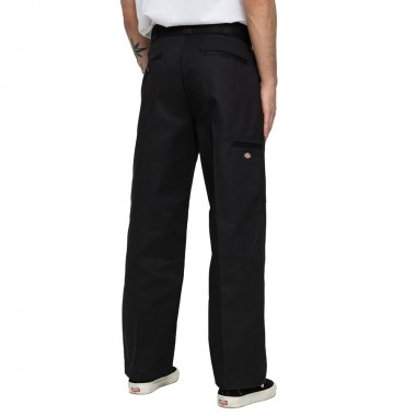 DICKIES DOUBLE KNEE REC PANTS BLACK