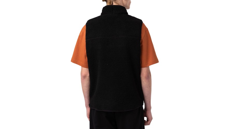 DICKIES RED CHUTE VEST BLACK