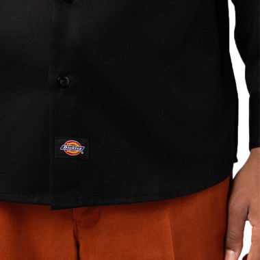 DICKIES WORK REC LS SHIRT BLACK