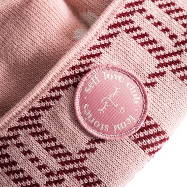 FEMI STORIES SWEETIE BEANIE DUSTY PINK