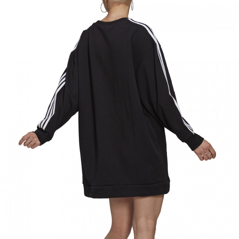 Long Sleeve Sweatshirt Adicolor Classics Hoodie Dress ADIDAS ADICOLOR CLASSICS LONG SLEEVE SWEATSHIRT DRESS BLACK Long Sleeve Sweatshirt Adicolor Classics Hoodie Dress ADIDAS ADICOLOR CLASSICS LONG SLEEVE SWEATSHIRT DRESS BLACK