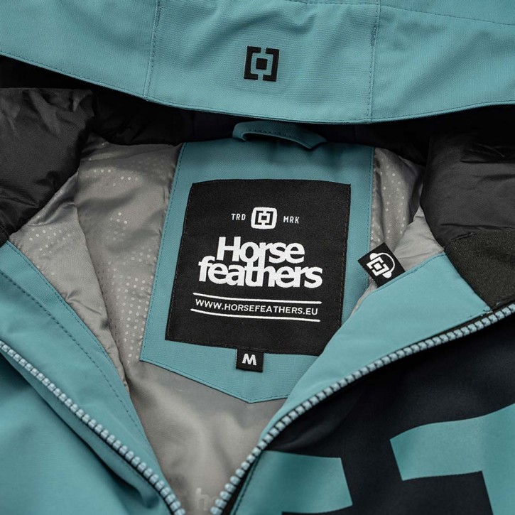 HORSEFEATHERS DAMIEN YOUTH SNOW JACKET OIL BLUE