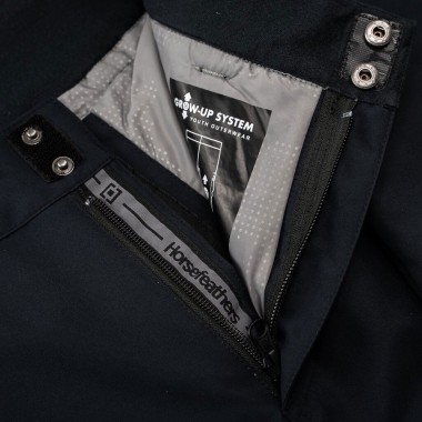 HORSEFEATHERS SPIRE II YOUTH SNOW PANTS BLACK