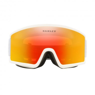 OAKLEY TARGET LINE L SNOW GOGGLES MATTE WHITE/FIRE IRID LENS
