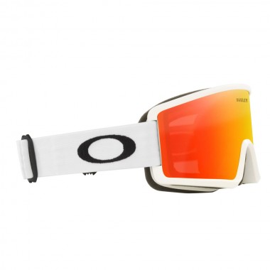 OAKLEY TARGET LINE L SNOW GOGGLES MATTE WHITE/FIRE IRID LENS