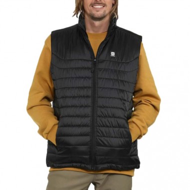 HORSEFEATHERS ASHER VEST BLACK